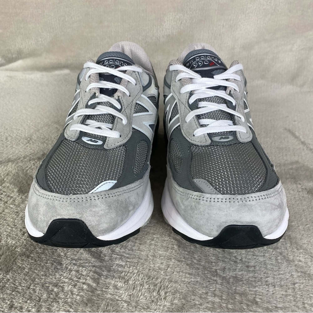 New Balance 990v6 Shoes Mens Size 13 Gray Suede Made In USA M990GL6 Sneakers NEW - Picture 6 of 11